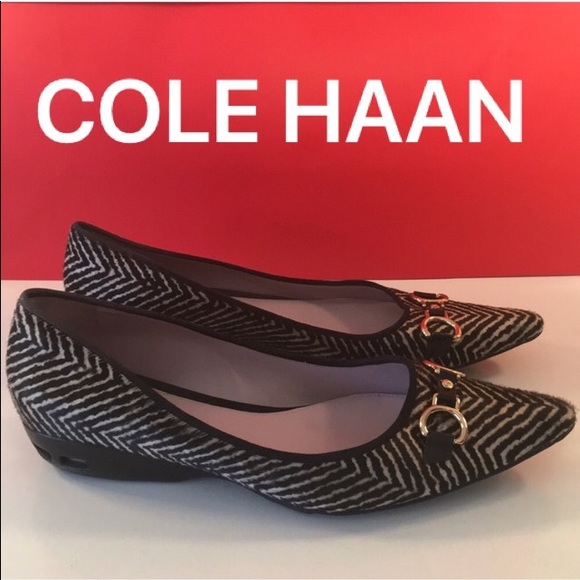 Cole Haan Shoes - ⭐️COLE HAAN PONY HAIR FLATS 💯AUTHENTIC